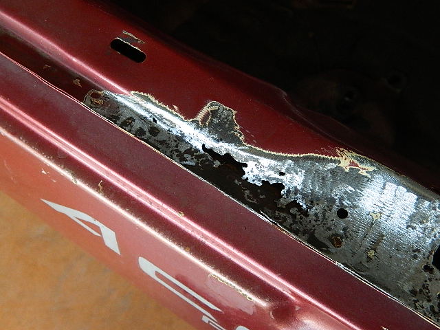 19 Honda accord int juppe corrosion