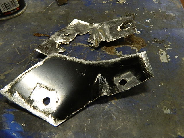 tôle de réparation de passage de roue arrière droit, Renault 4L, tôle de  réparation pour la bordure avant de l'aile